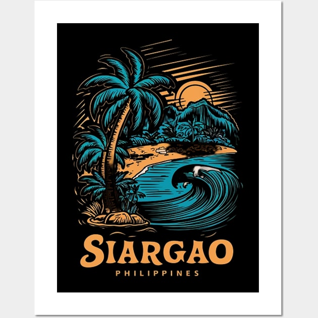 SIARGAO ISLAND Wall Art by likbatonboot